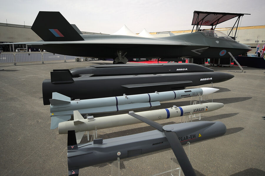 Прототип истребителя шестого поколения Tempest (Великобритания) на&nbsp;2-й Всемирной оборонной выставке World Defense Show в&nbsp;Эр-Рияде