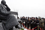 Церемония открытия памятника Сергею Михалкову в Пятигорске, 14 марта 2020 года