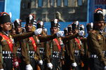 Гренадерский полк вооруженных сил Индии во время репетиции парада Победы на Красной площади