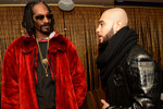 Американский репер, продюсер, актер Snoop Dogg и рэпер Тимати в Москве, 2013 год 