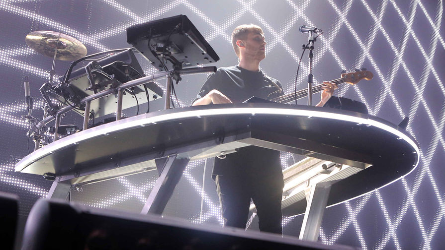 Говард Лоуренс во время концерта Disclosure в Атланте, штат Джорджия, 2015 год