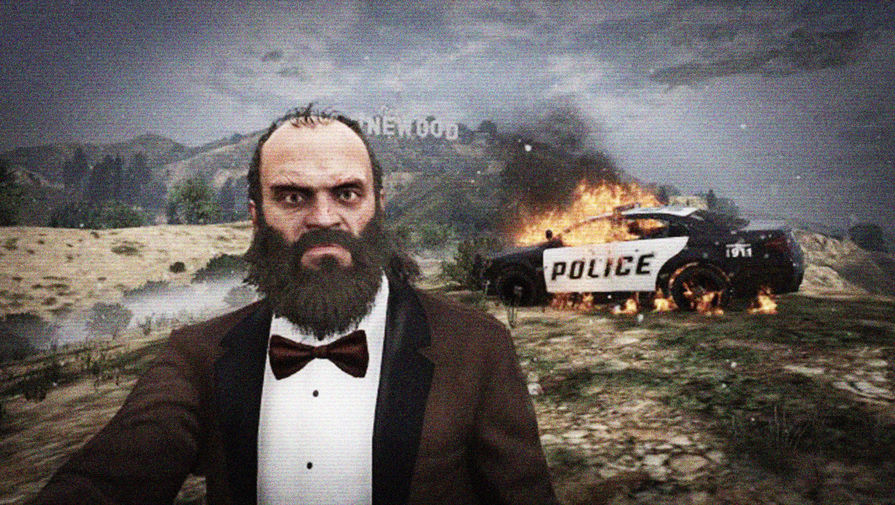 Скриншот из компьютерной игры Grand Theft Auto V (2013)