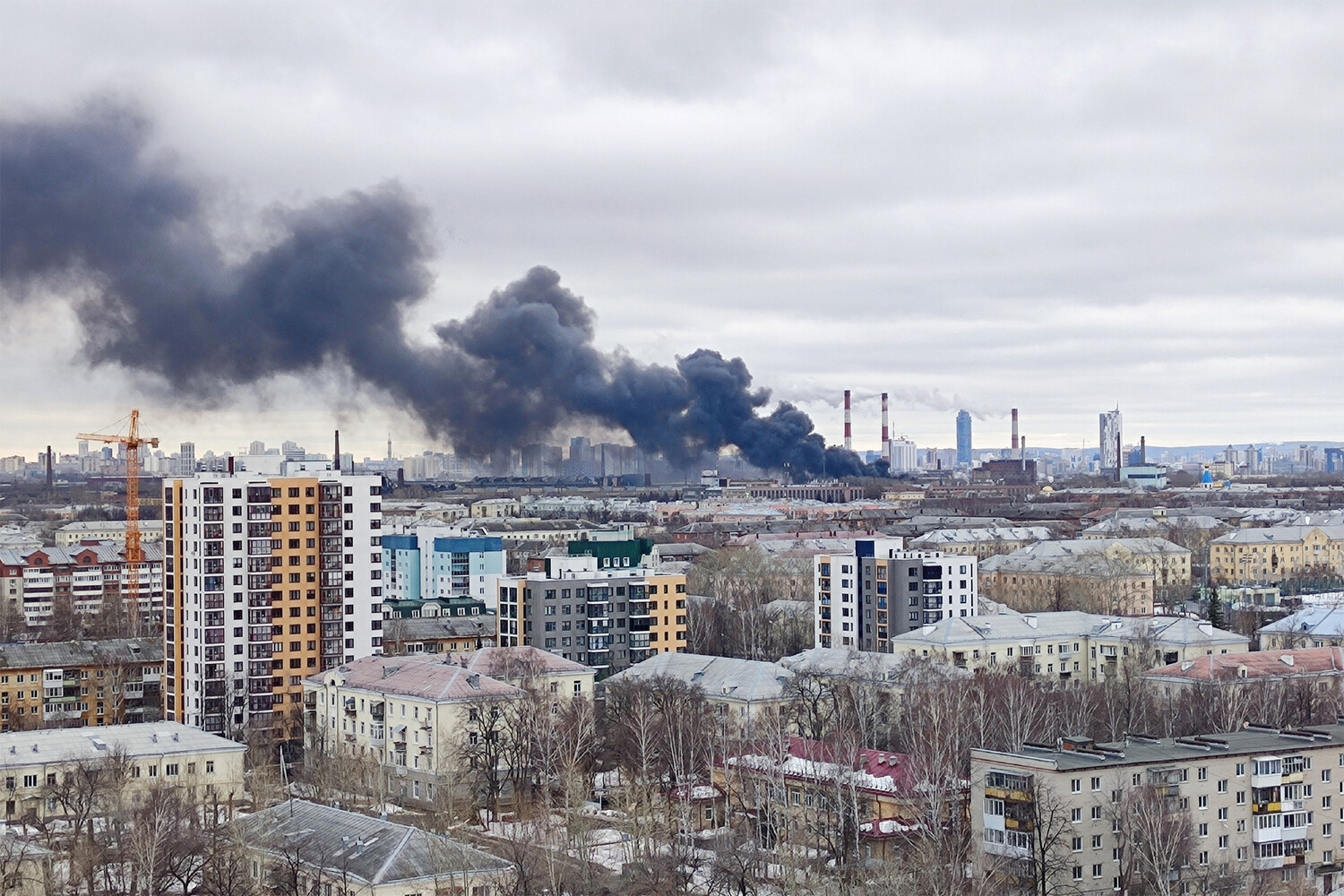 В Екатеринбурге загорелся «Уралмашзавод» - Газета.Ru | Новости