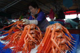 Рынок морепродуктов в Южной Корее
