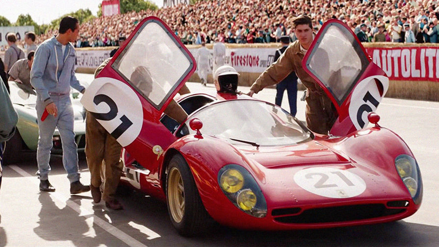 Кадр из фильма «Ford против Ferrari» (2019)