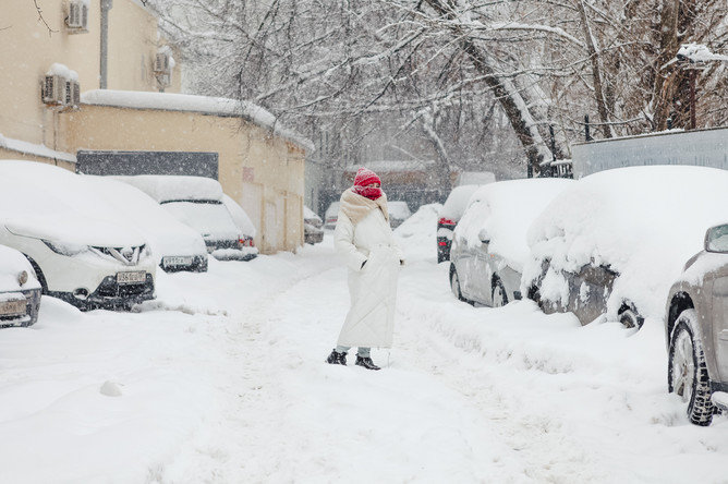 Последствия снегопада в Москве, 4 февраля 2018 года