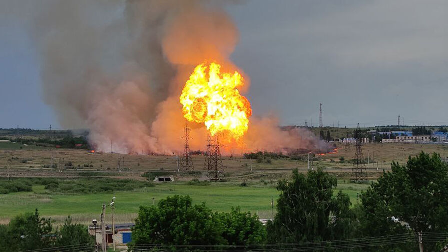 Пожар на газопроводе под Саратовом полностью ликвидирован