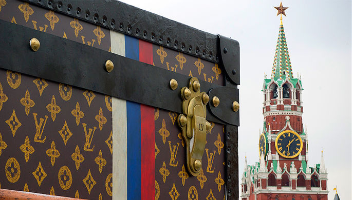 Павильон Louis Vuitton на Красной площади в Москве, 2013 год
