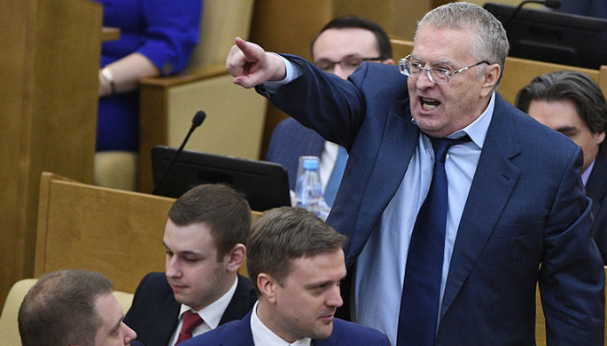 Лидер ЛДПР Владимир Жириновский