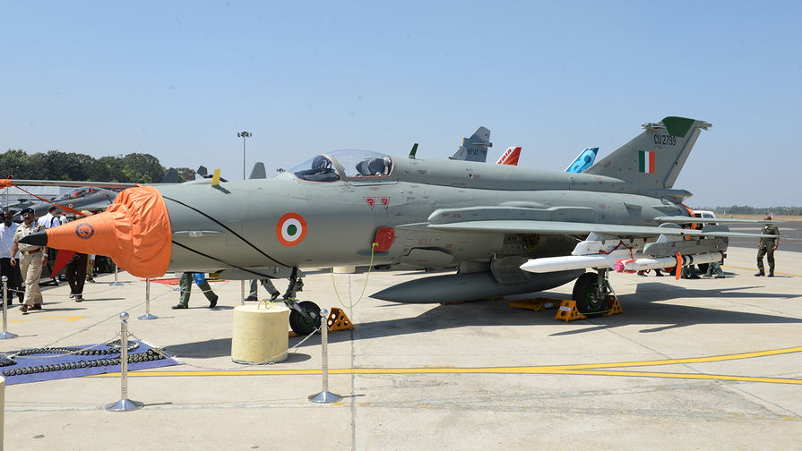 Представитель ВВС Индии: самолет МиГ-21 разбился в Раджастхане