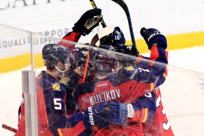 Дмитрий Куликов стал ключевым игроком в победе «Флориды» над «Торонто»