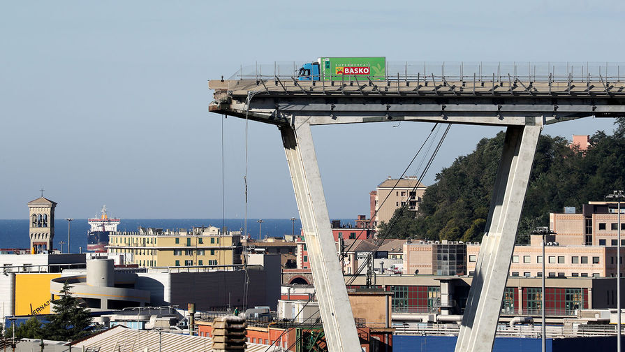 Последствия обрушения моста в&nbsp;Генуе, 14 августа 2018 года