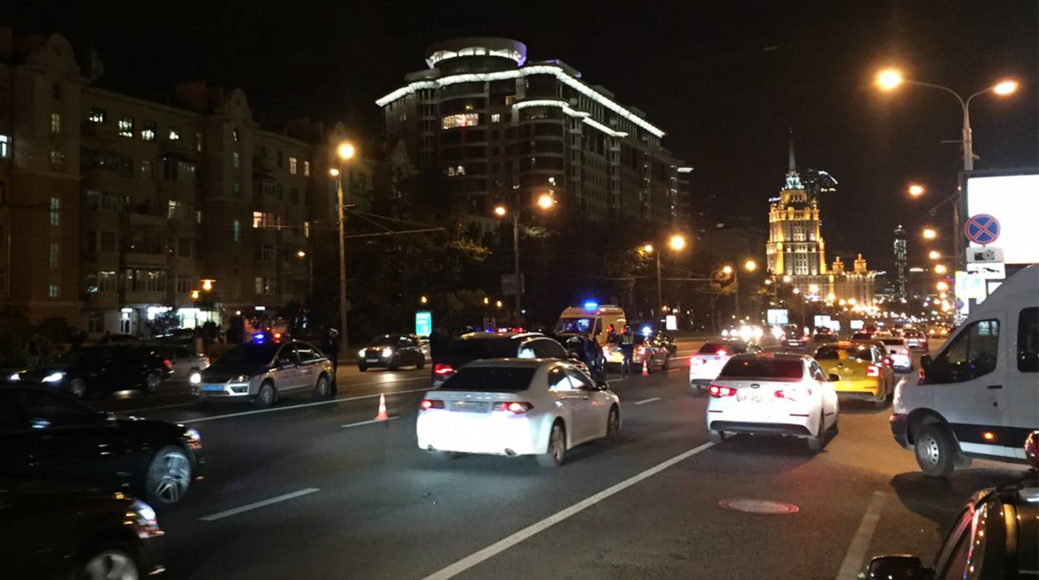 Последствия аварии на Новом Арбате в Москве, 25 сентября 2017 года