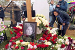 Могила актрисы Ларисы Голубкиной на Троекуровском кладбище, 25 марта 2025 года