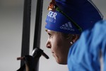 Немка Магдалена Нойнер после крайне неудачной гонки в эстафете