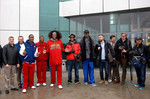 Родман прилетел в столицу КНДР вместе с игроками выставочной команды «Гарлем Глобтроттерс»