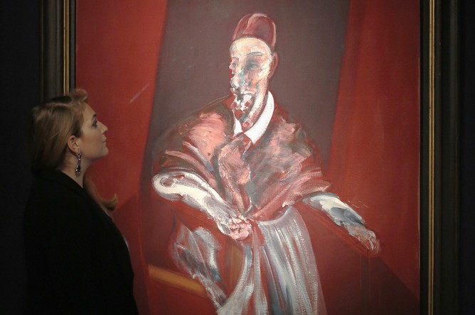 Фрэнсис Бэкон, «Сидящая фигура (красный кардинал)» (1960) — $44,96 млн