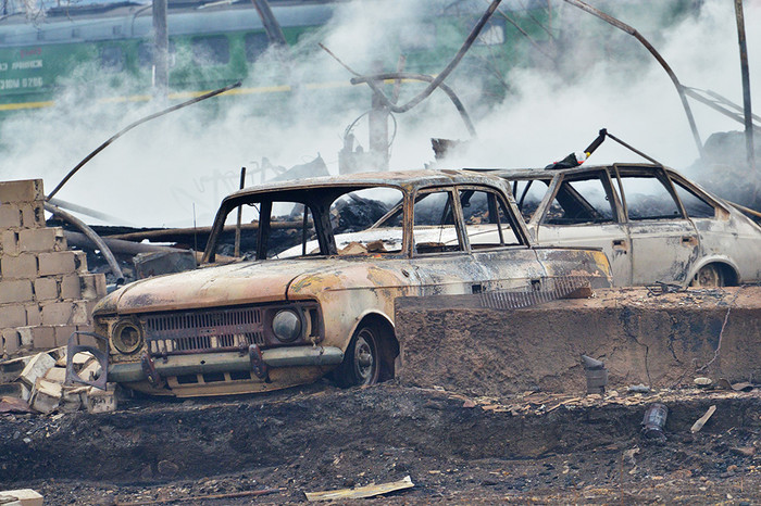 Последствия природных пожаров в&nbsp;селе Шира Республики Хакасия