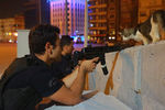 Полиция на одной из улиц в центре Стамбула