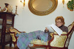 Галина Волчек у себя дома, 1994 год 