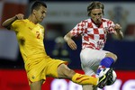 Лука Модрич помог сборной Хорватии переиграть македонцев с минимальным счетом 1:0