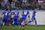 Игроки «Авангарда» радуются голу в ворота «Тосно»
