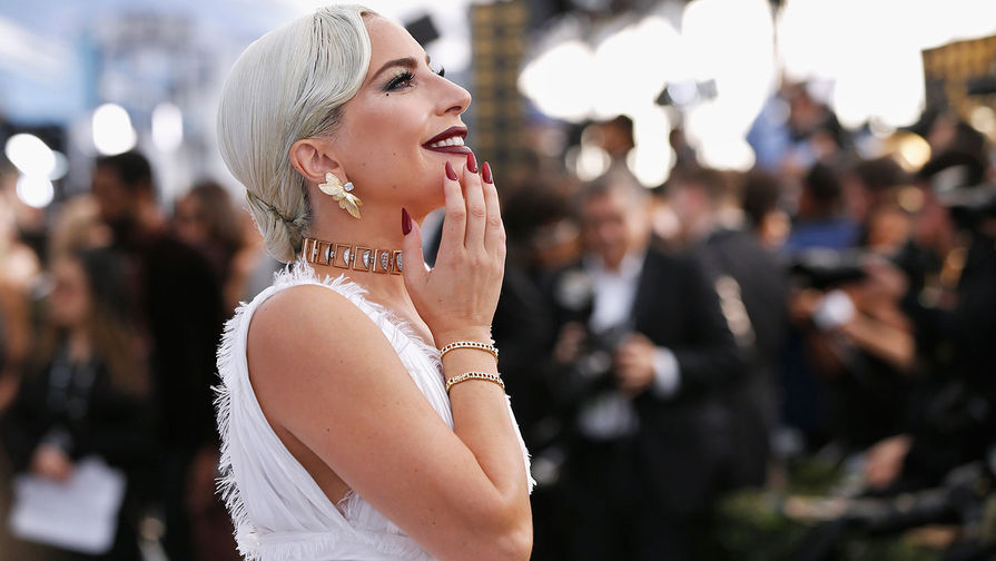 Леди Гага на&nbsp;25-й церемоний вручения наград от Гильдии киноактеров США (SAG &mdash; Screen Actors Guild Award) в&nbsp;Лос-Анджелесе, 2019 год