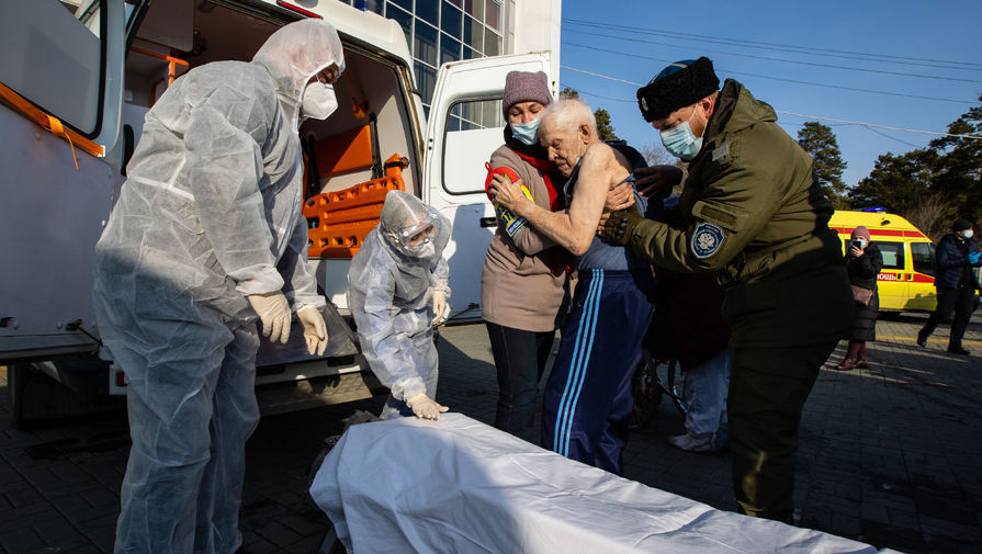 Эвакуация пациентов Городской больницы №2 Челябинска, 31 октября 2020 года