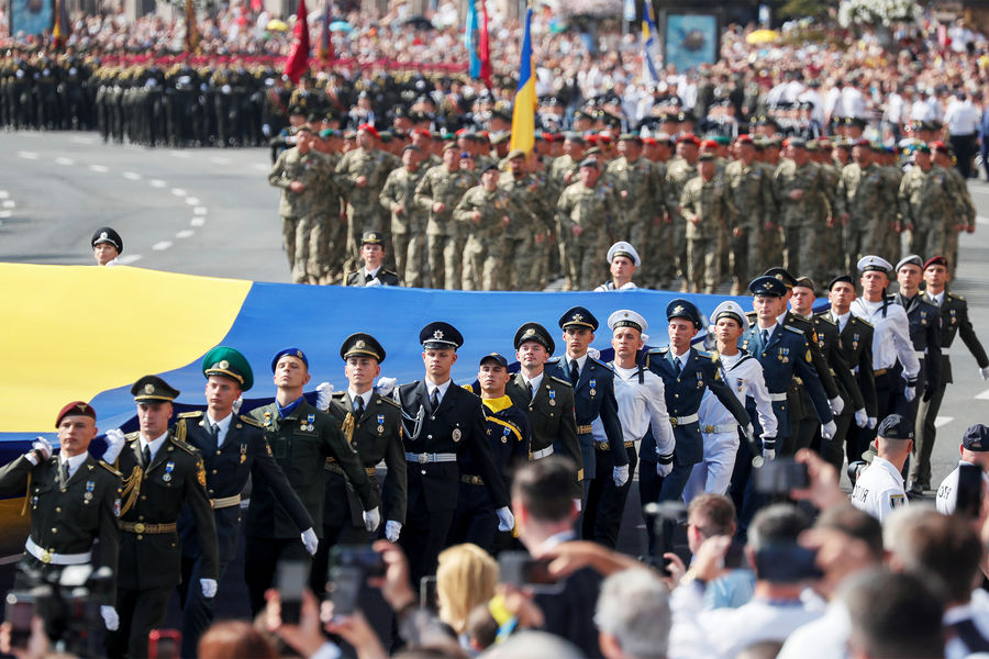 Парад по&nbsp;случаю 30-й годовщины независимости Украины в&nbsp;Киеве, 24 августа 2021 года