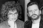 Музыкант Ринго Старр со второй женой, актрисой Барбарой Бах. Пара в браке с 27 апреля 1981 года
