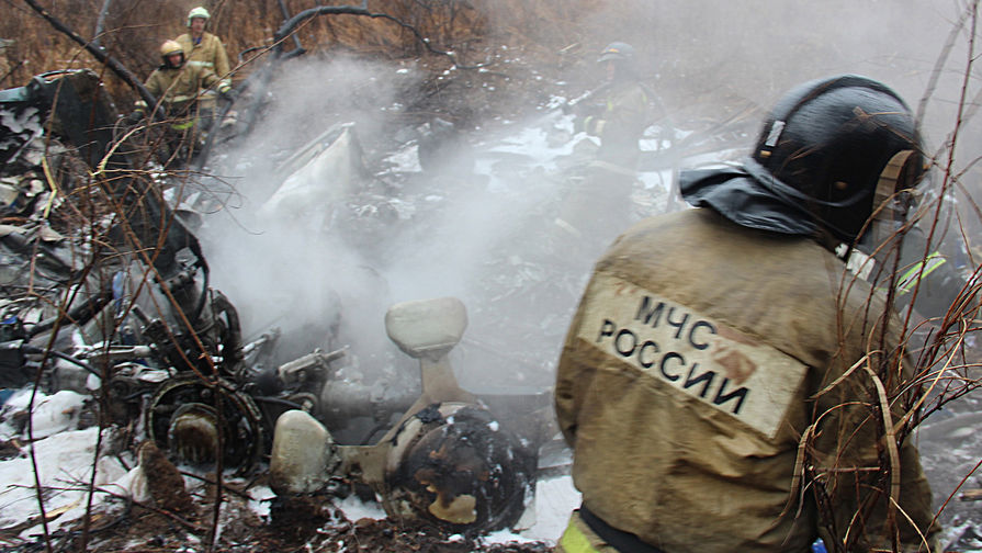 В МЧС прокомментировали крушение самолета в Волгоградской области