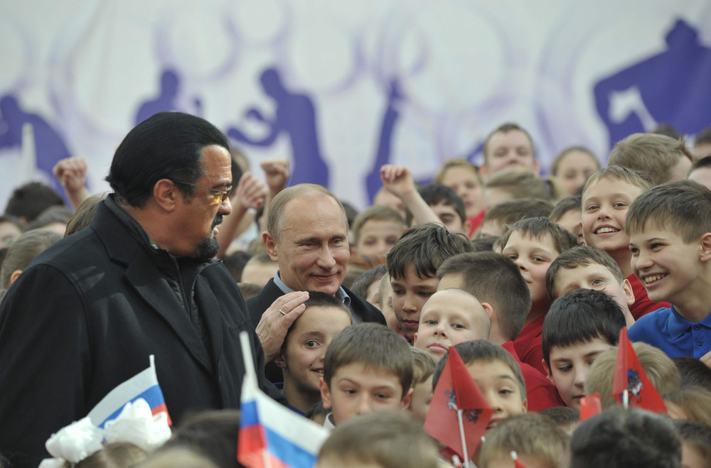 Почетные гости среди детей