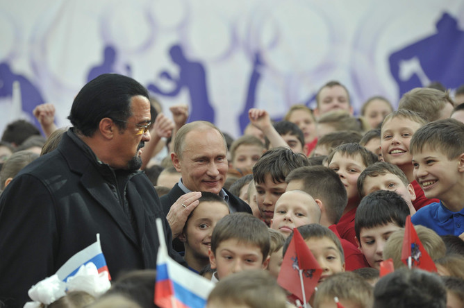 Почетные гости среди детей