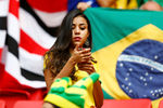Болельщица сборной Бразилии