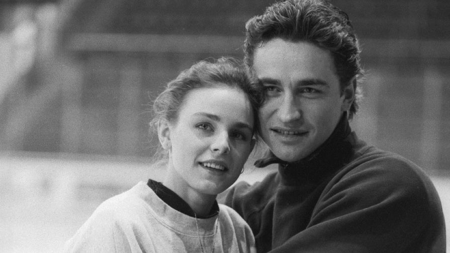 Екатерина Гордеева и Сергей Гриньков в 1994 году