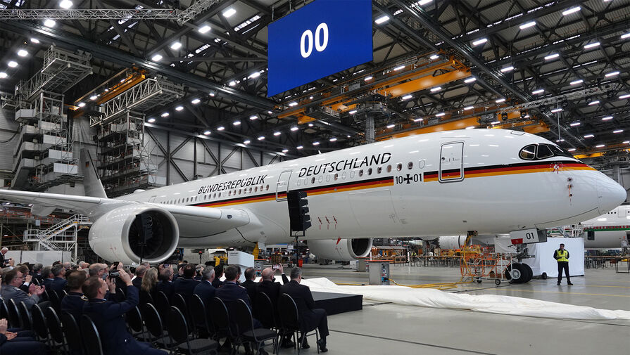 Lufthansa Technik передала Минобороны Германии правительственный самолет A350