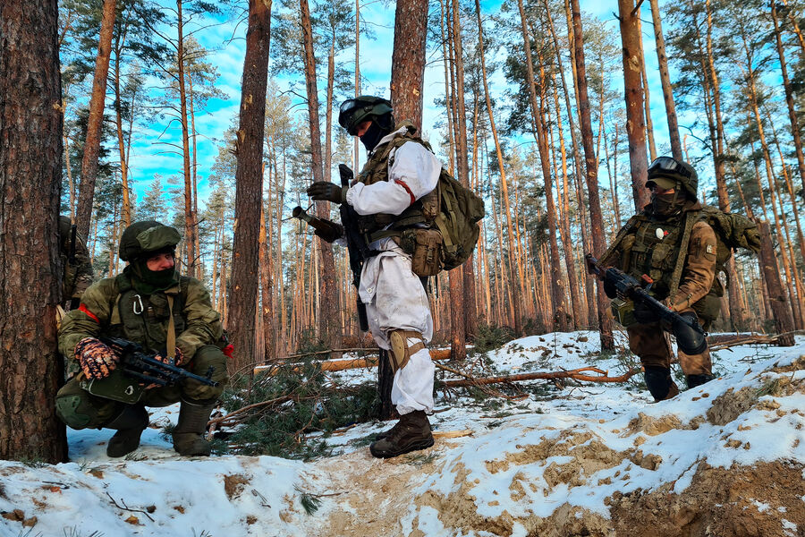 Разведчики Западного военного округа ВС РФ в зоне спецоперации