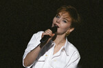 Валерия во время концерта, 1992 год 