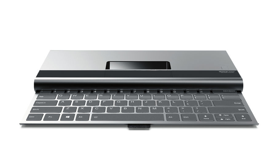 Lenovo представила концептуальный ноутбук без экрана