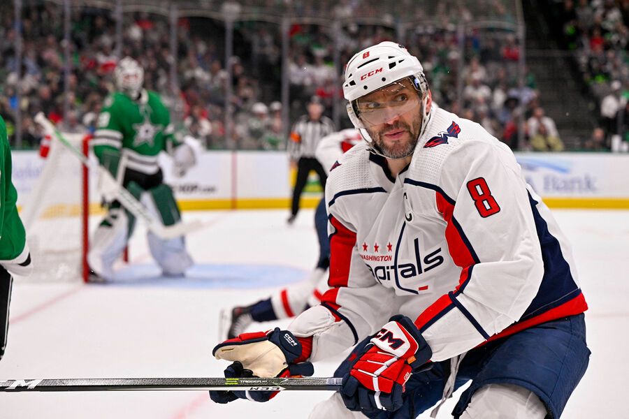 Овечкин вышел на чистое второе место по количеству матчей в НХЛ среди россиян 