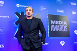 Боец и блогер Саша Стоун (Александр Зарубин) на премии «Жара Media Awards 2024», 23 октября 2024 года