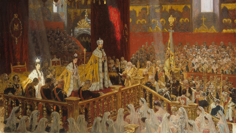 Лауриц Туксен. Коронация императора Николая II Александровича и императрицы Александры Феодоровны. 1898