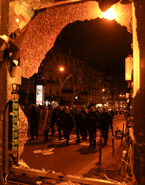 Последствия акции протеста против пенсионной реформы во Франции, март 2023&nbsp;года