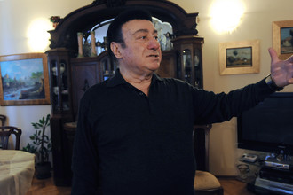 2009 год. Зураб Соткилава во время интервью журналистам