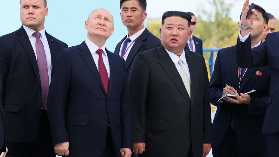 В КНДР рассказали о встрече Путина и Ким Чен Ына