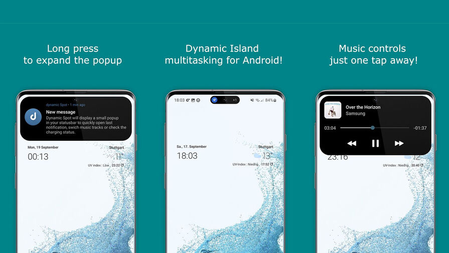 В Google Play появилась программа, копирующая вырез Dynamic Island в iPhone 14 Pro