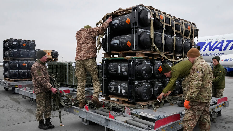 В МИД России подсчитали объем военной помощи Украине от США с начала спецоперации