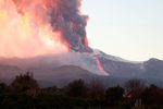 Извержение вулкана Этна на Сицилии, 16 февраля 2021 года