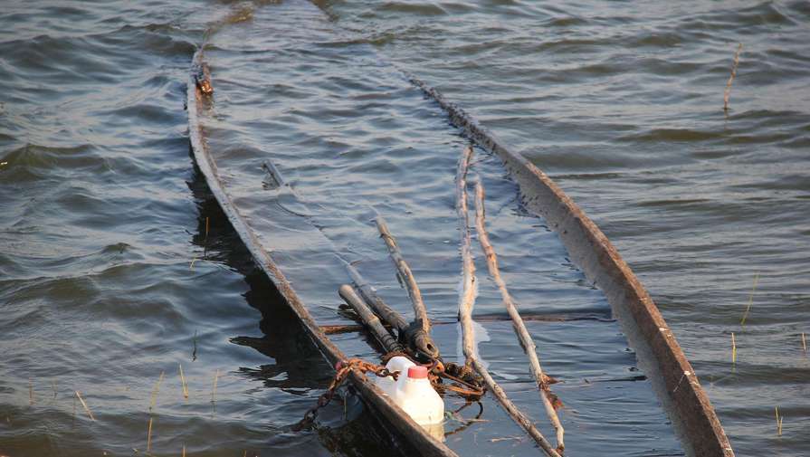 В Липецкой области молодые люди прокололи лодку во время доставки продуктов по реке