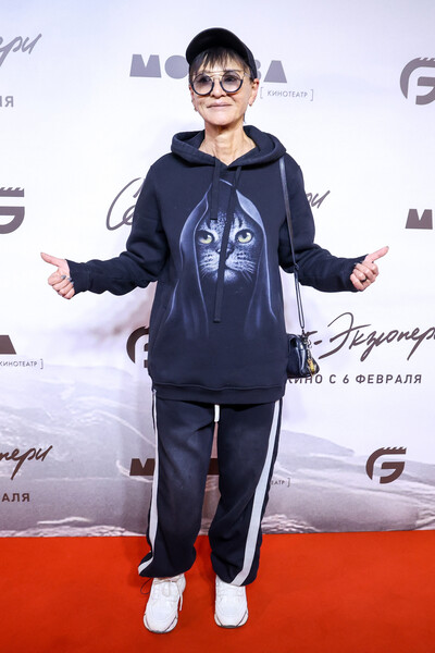 Ирина Хакамада на&nbsp;премьере фильма &laquo;Сент-Экзюпери&raquo; режиссера Пабло Агеро в&nbsp;кинотеатре &laquo;Москва&raquo;, 2025&nbsp;год